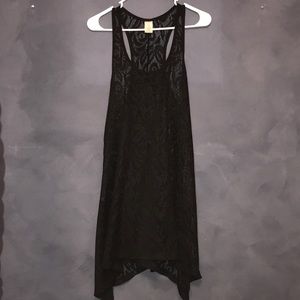 OP black bathing suit cover up